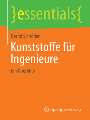 cover image of Kunststoffe für Ingenieure
